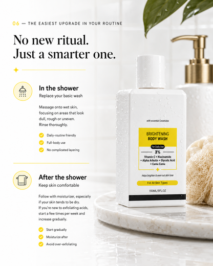 Brightening Body Wash