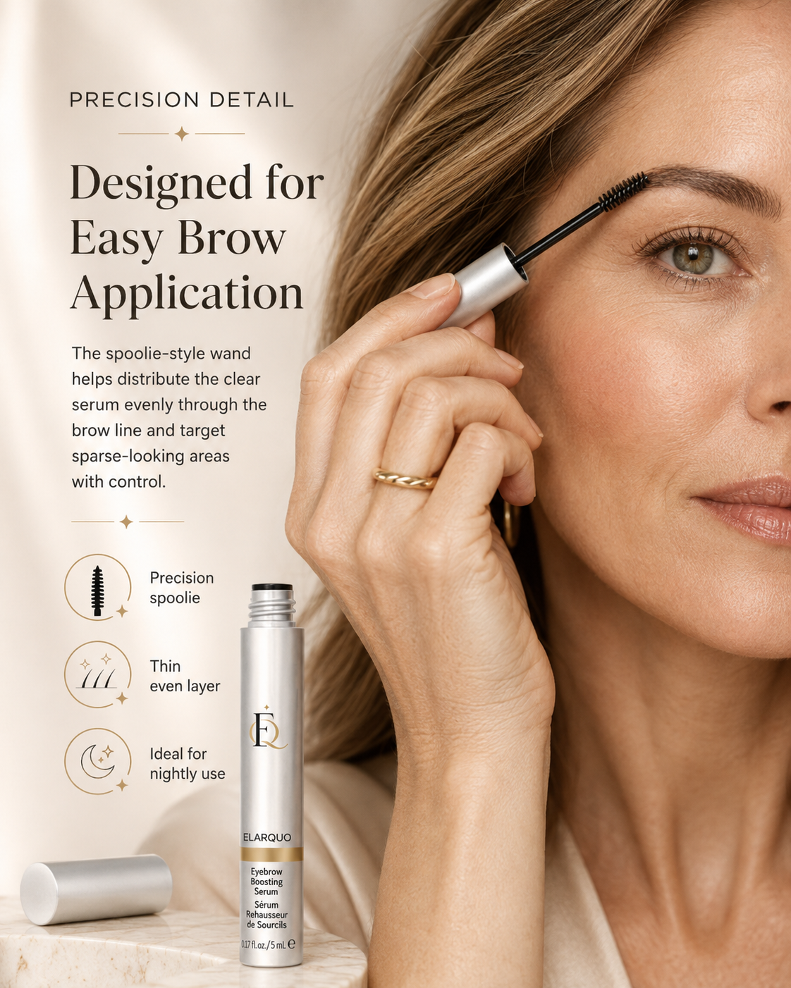 Your natural brows only more visible.