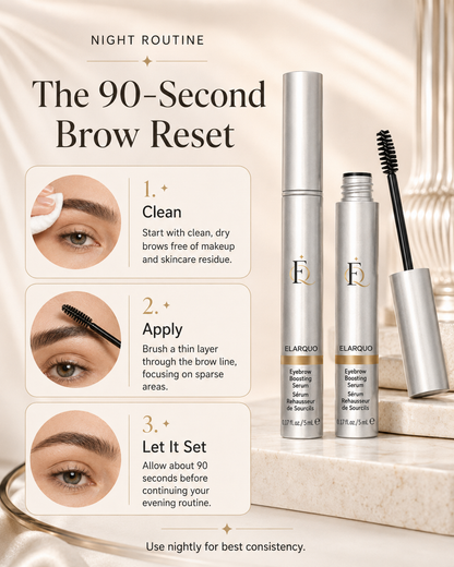 Your natural brows only more visible.